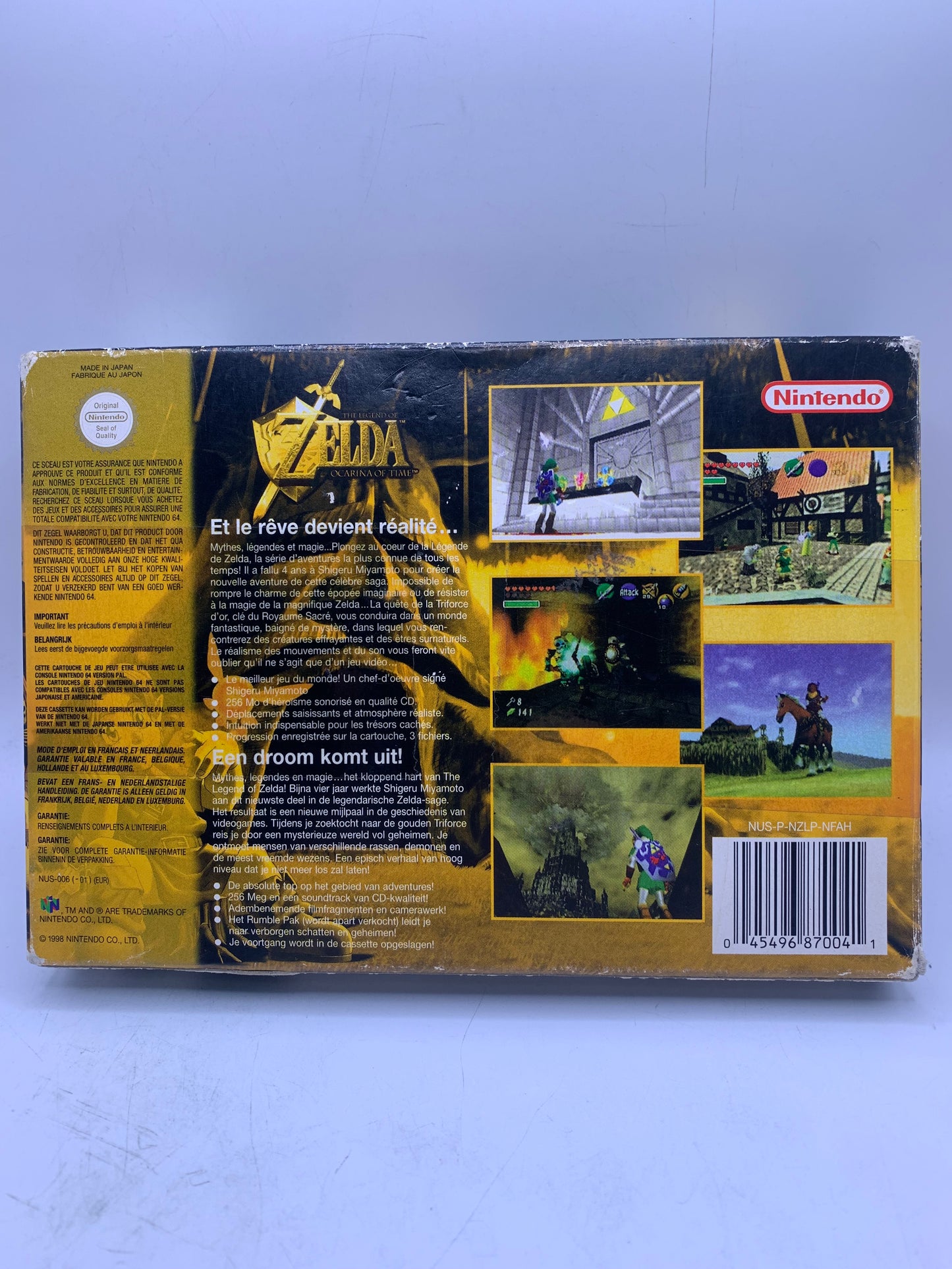 The Legend of Zelda: Ocarina of Time (CIB, case gebruikt) - Nintendo 64