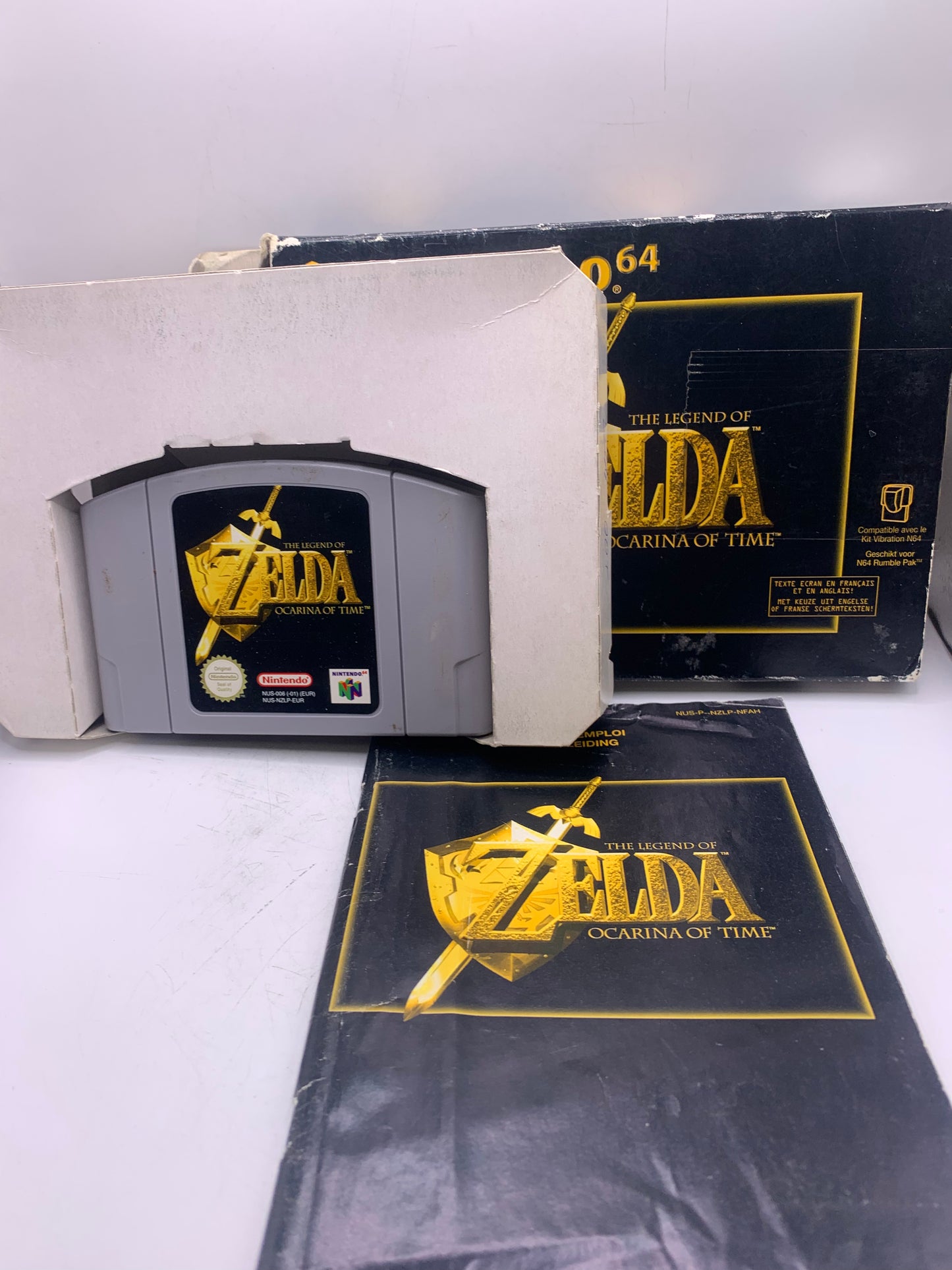 The Legend of Zelda: Ocarina of Time (CIB, case gebruikt) - Nintendo 64