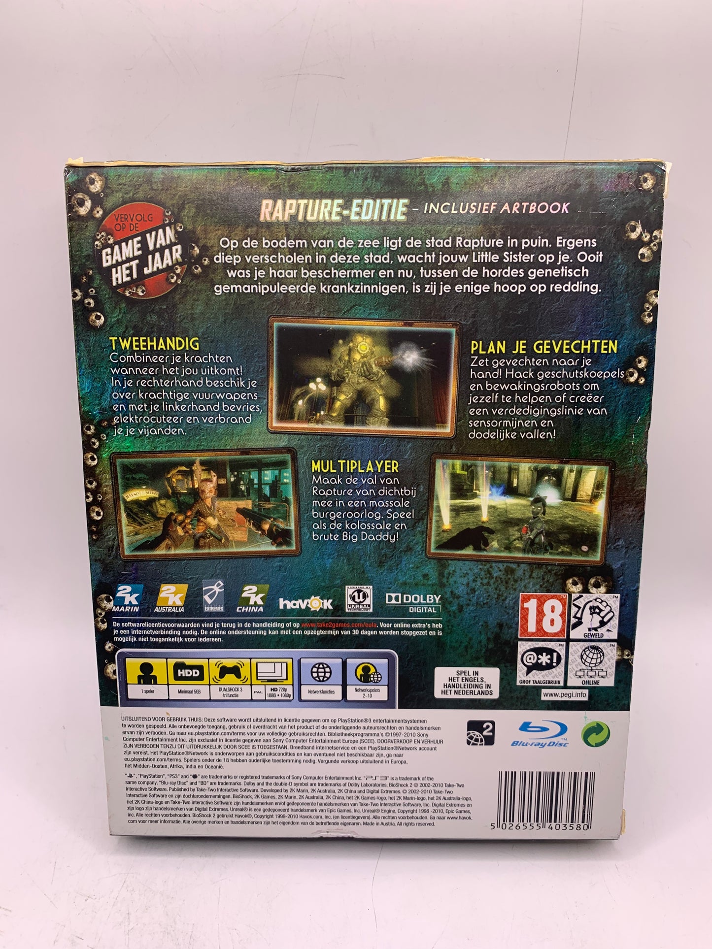 BioShock 2: Rapture Edition - Playstation 3