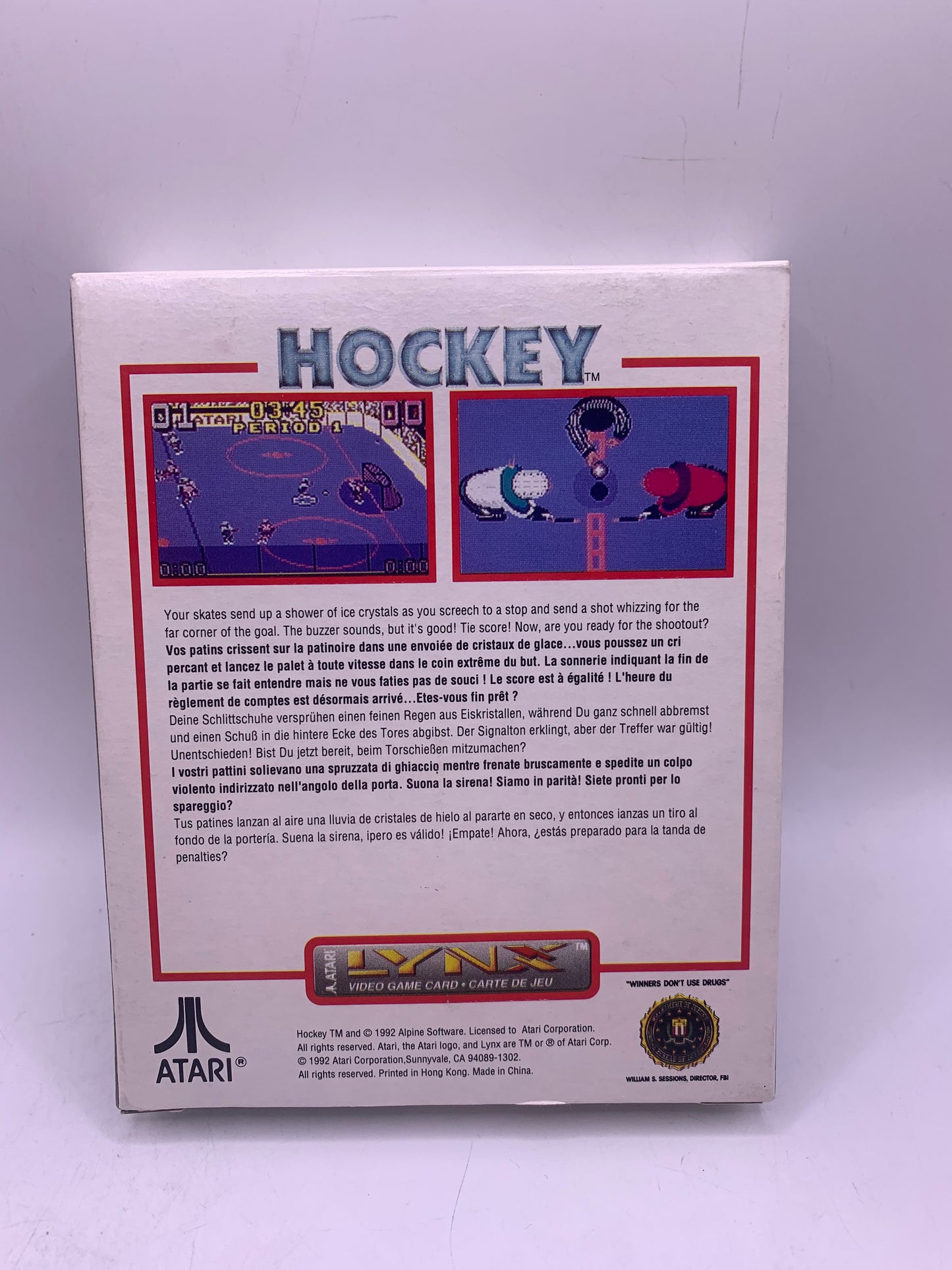 Hockey - Atari Lynx