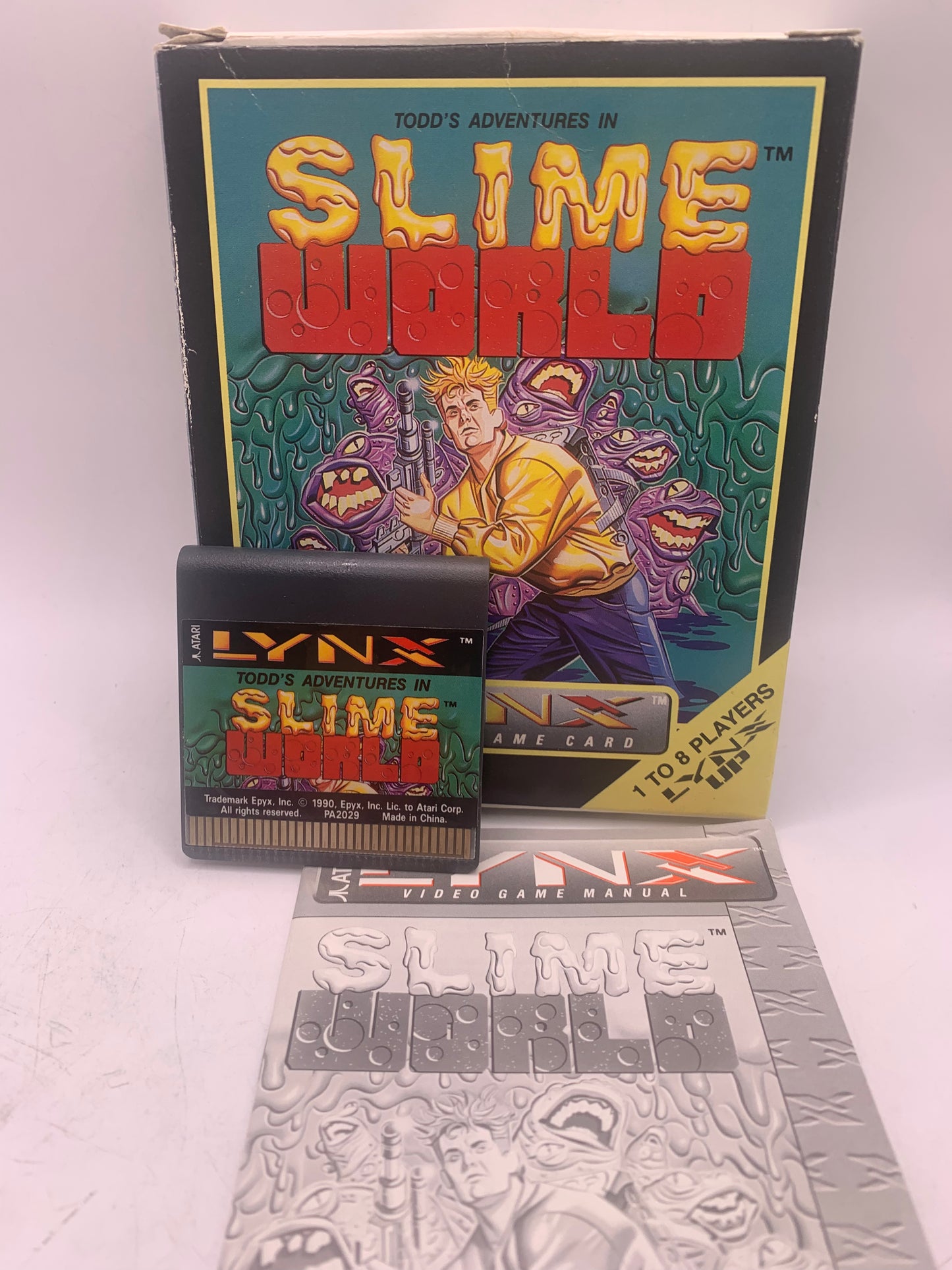Todd's Adventures in Slime World (Case achter beschadigd) - Atari Lynx
