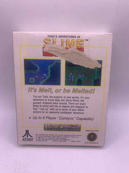 Todd's Adventures in Slime World (Case achter beschadigd) - Atari Lynx