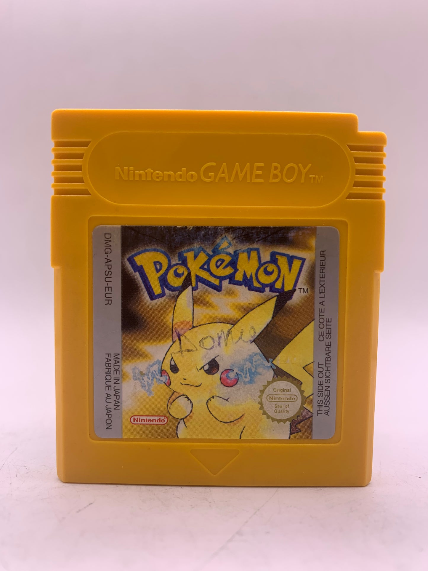 Pokémon Yellow Version: Special Pikachu Edition (Op label geschreven) – Game Boy Classic