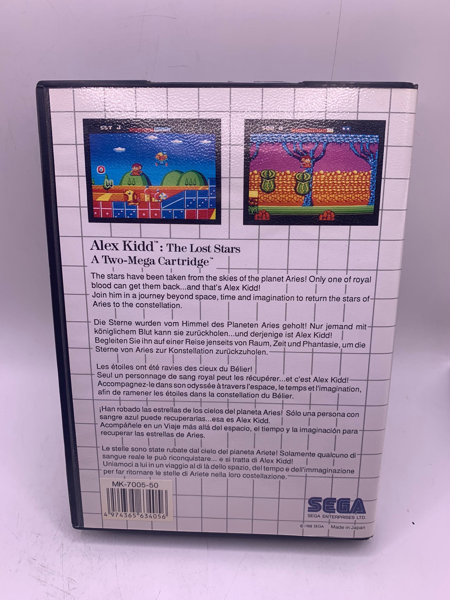 Alex Kidd: The Lost Stars - Sega Master System