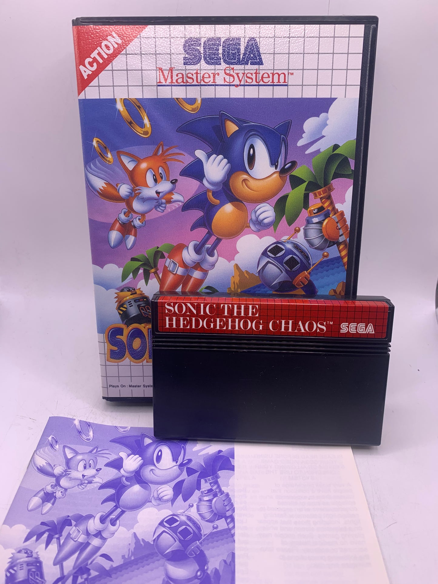 Sonic Chaos - Sega Master System