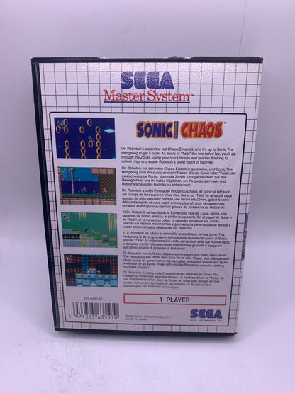 Sonic Chaos - Sega Master System
