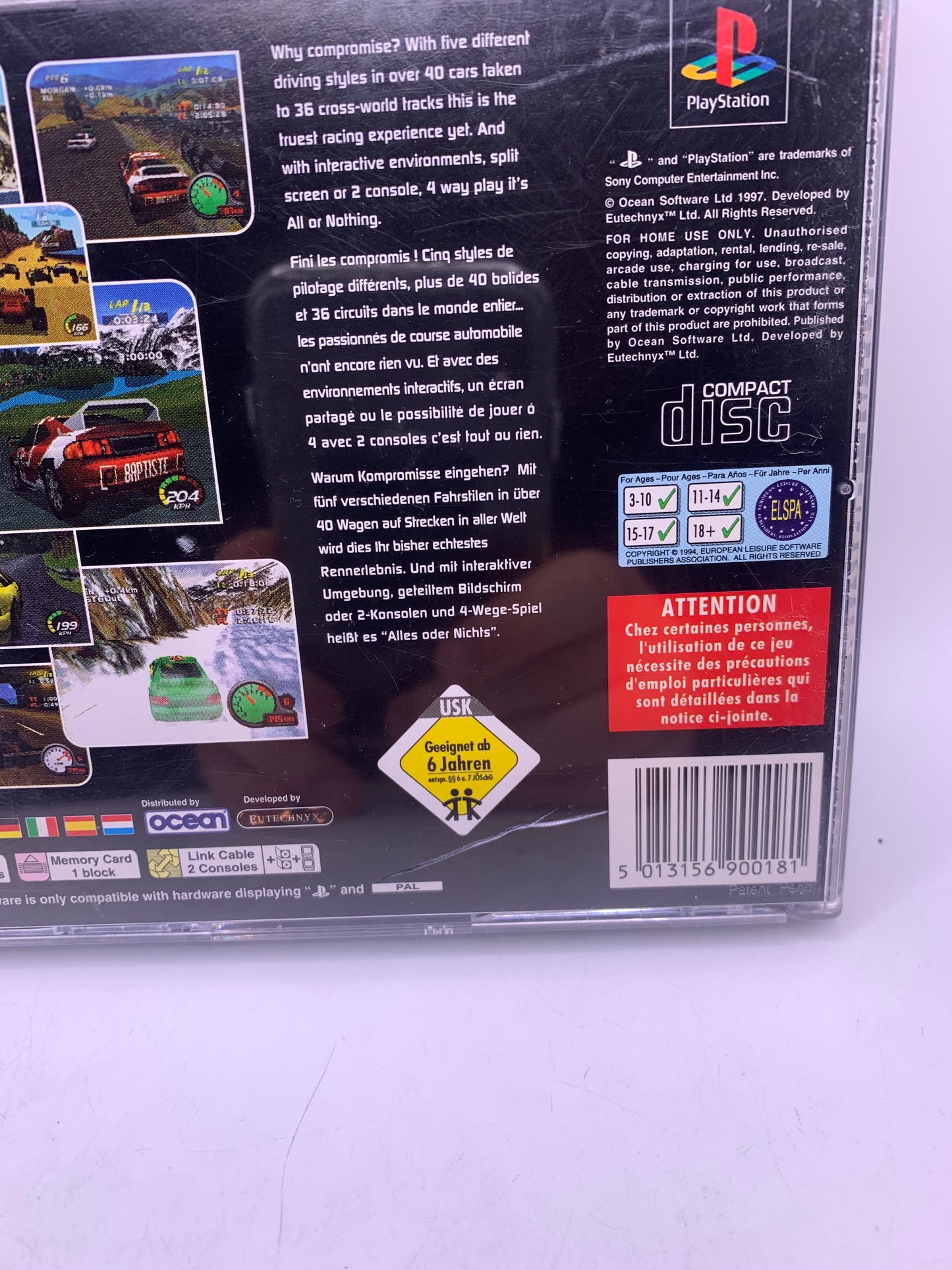 Total Drivin (Case beschadigd) - Playstation