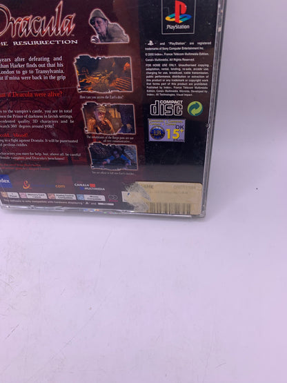 Dracula: The Resurrection (Stickers op case) - PlayStation