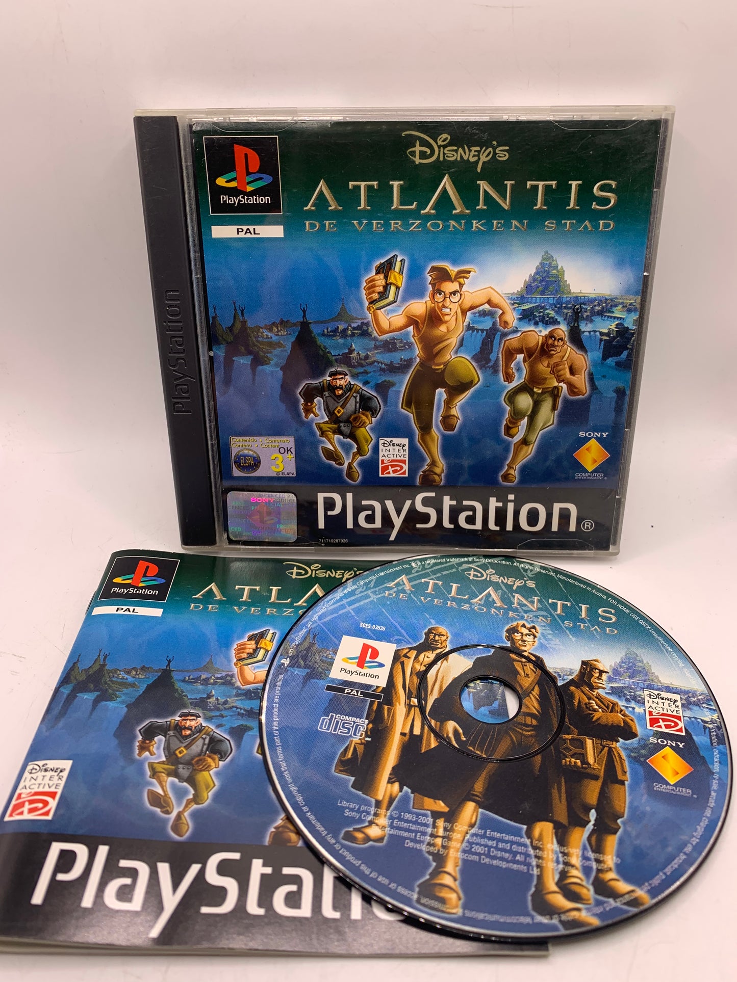 Atlantis: De Verzonken Stad (The Lost Empire) - PlayStation