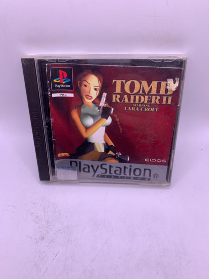 Tomb Raider II (Geen voor cover, case beschadigd) - Playstation