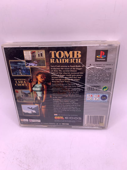 Tomb Raider II (Geen voor cover, case beschadigd) - Playstation