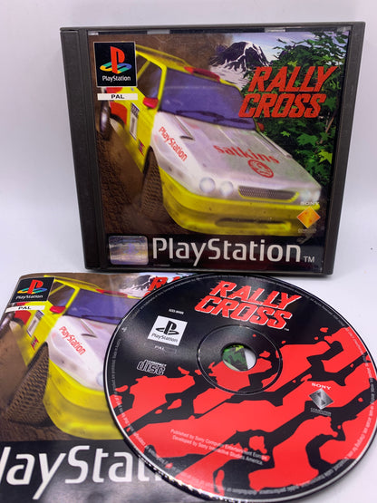 Rally Cross (Barst achterkant van case) - PlayStation