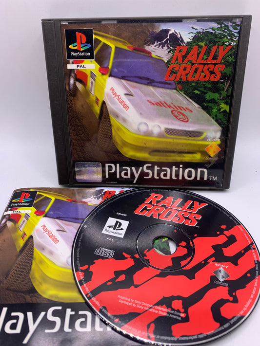 Rally Cross (Barst achterkant van case) - PlayStation