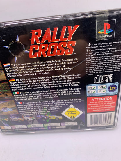 Rally Cross (Barst achterkant van case) - PlayStation