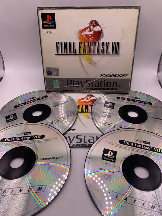 Final Fantasy VIII (Platinum, barst in case) – PlayStation - PlayStation 1