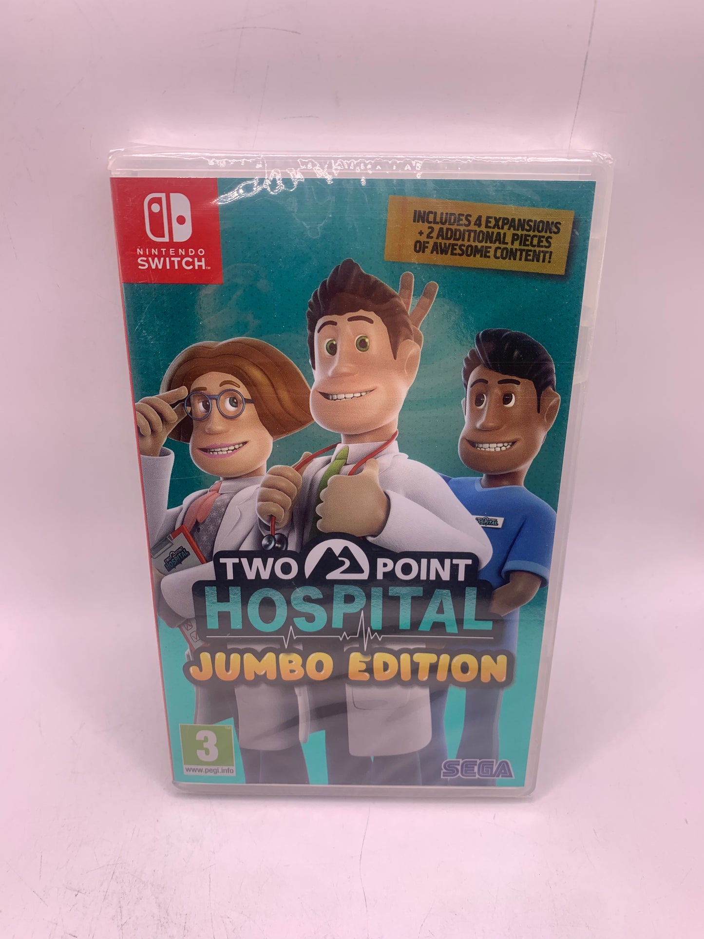 Two Point Hospital: Jumbo Edition (SEALED) - Nintendo Switch