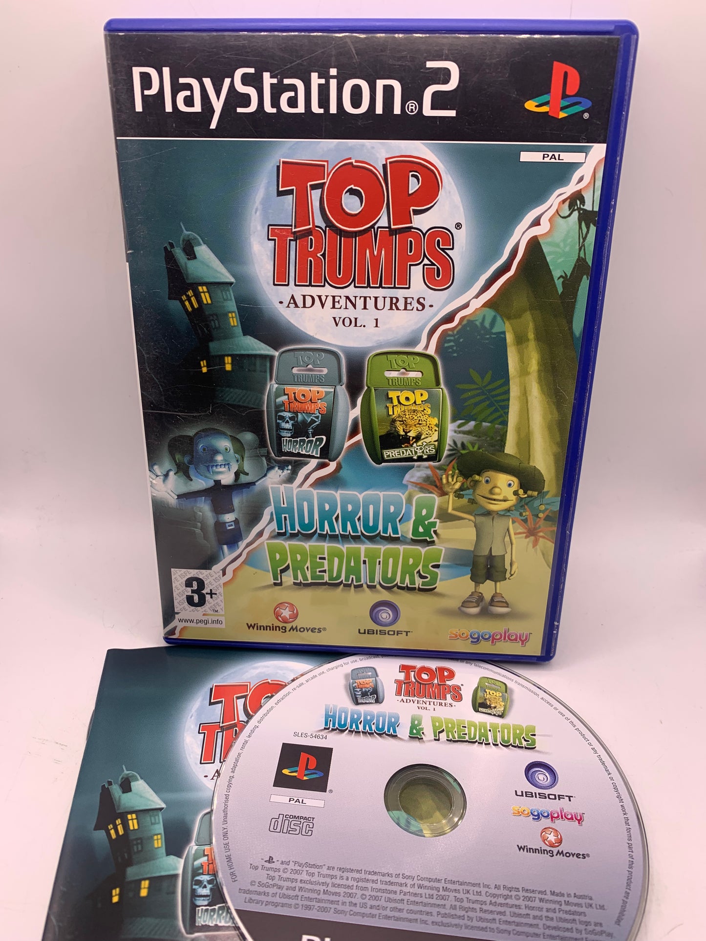 Top Trumps: Horror and Predators - PlayStation 2