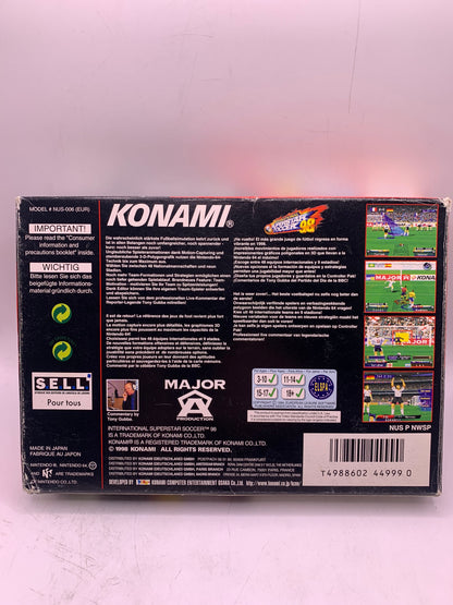 International Superstar Soccer 98 (Boxed, geen handleiding, box gebruikt) - Nintendo 64