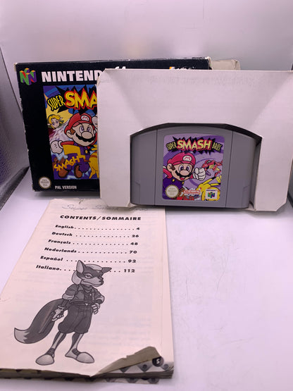 Super Smash Bros (CIB, slechte staat) - Nintendo 64