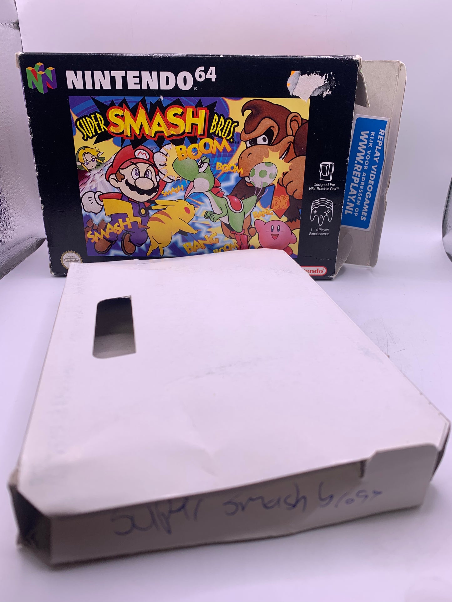 Super Smash Bros (CIB, slechte staat) - Nintendo 64