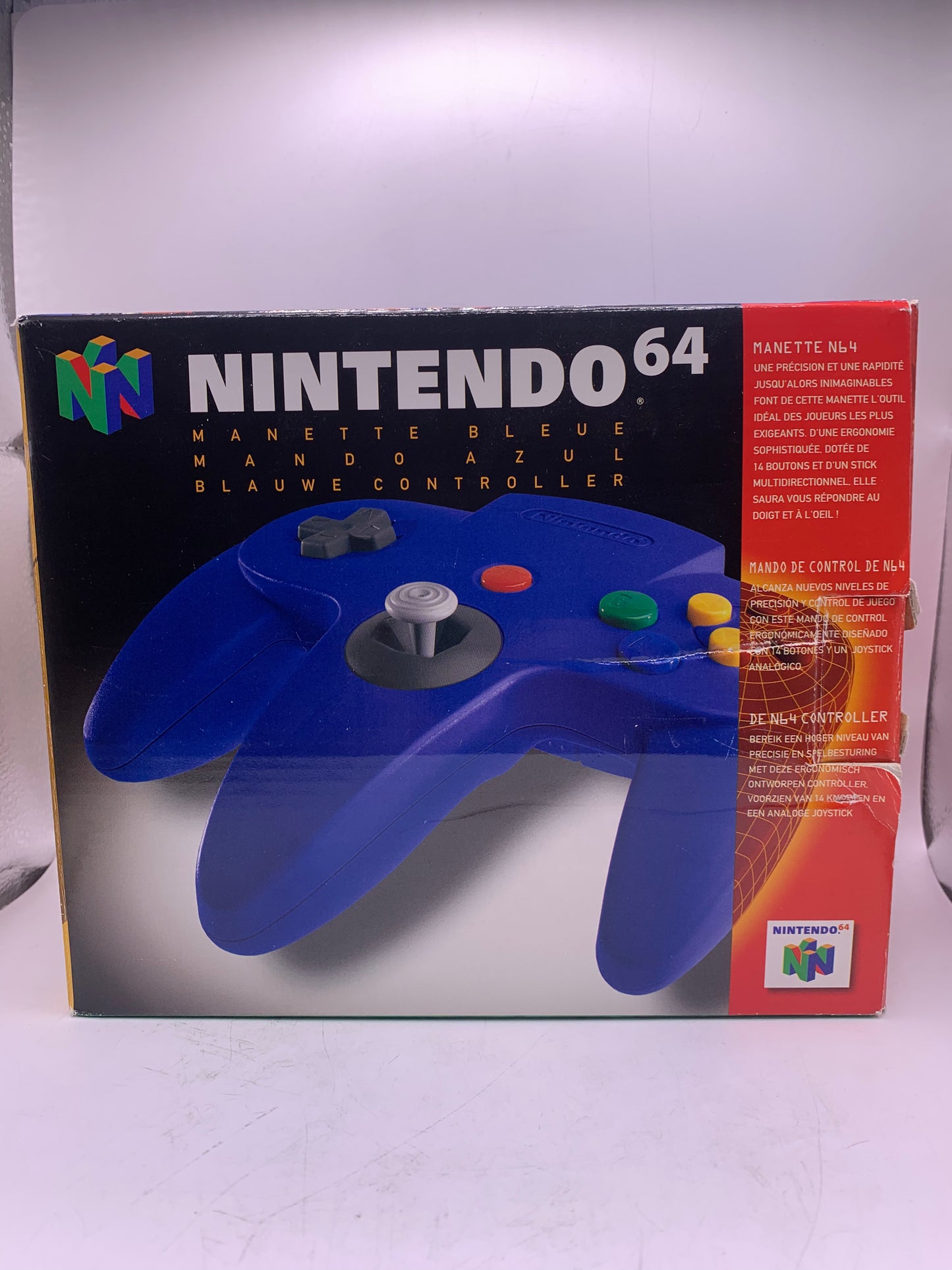 Nintendo 64 Controller Blauw (CIB)