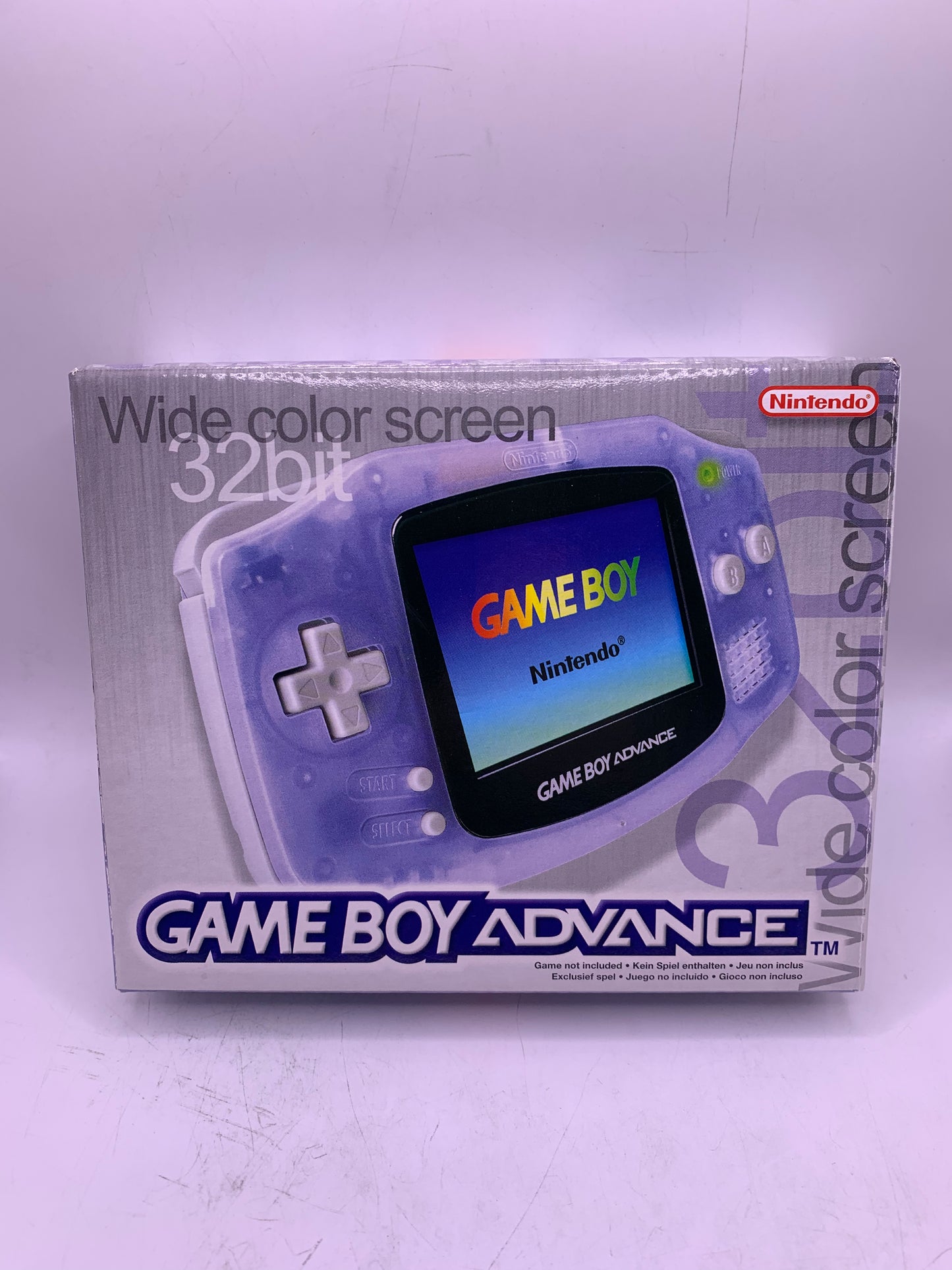 Game Boy Advance (CIB) (Transparant)