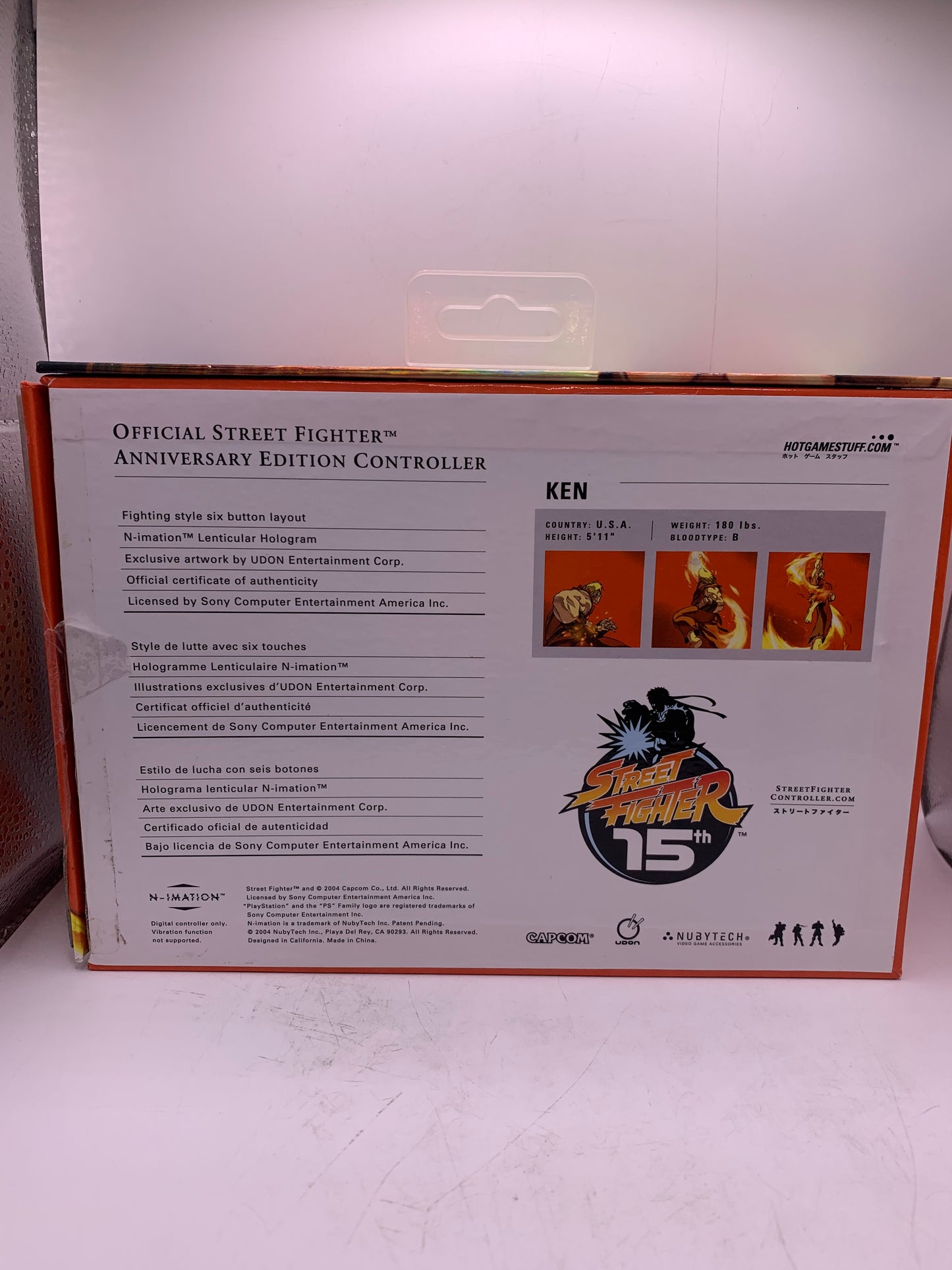 Street Fighter Official Controller 15th Anniversary PlayStation 2