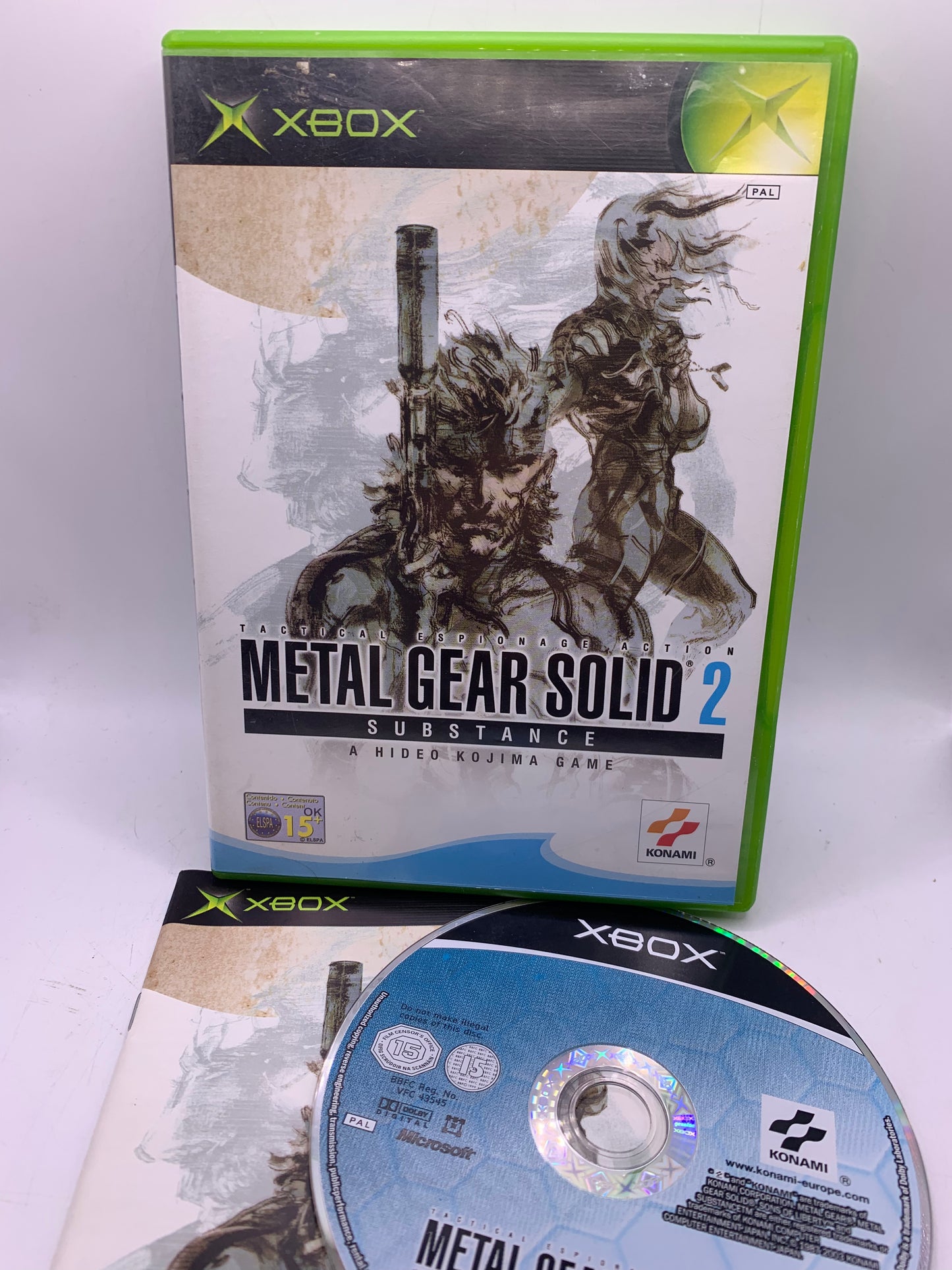 Metal Gear Solid 2: Substance - Xbox Original