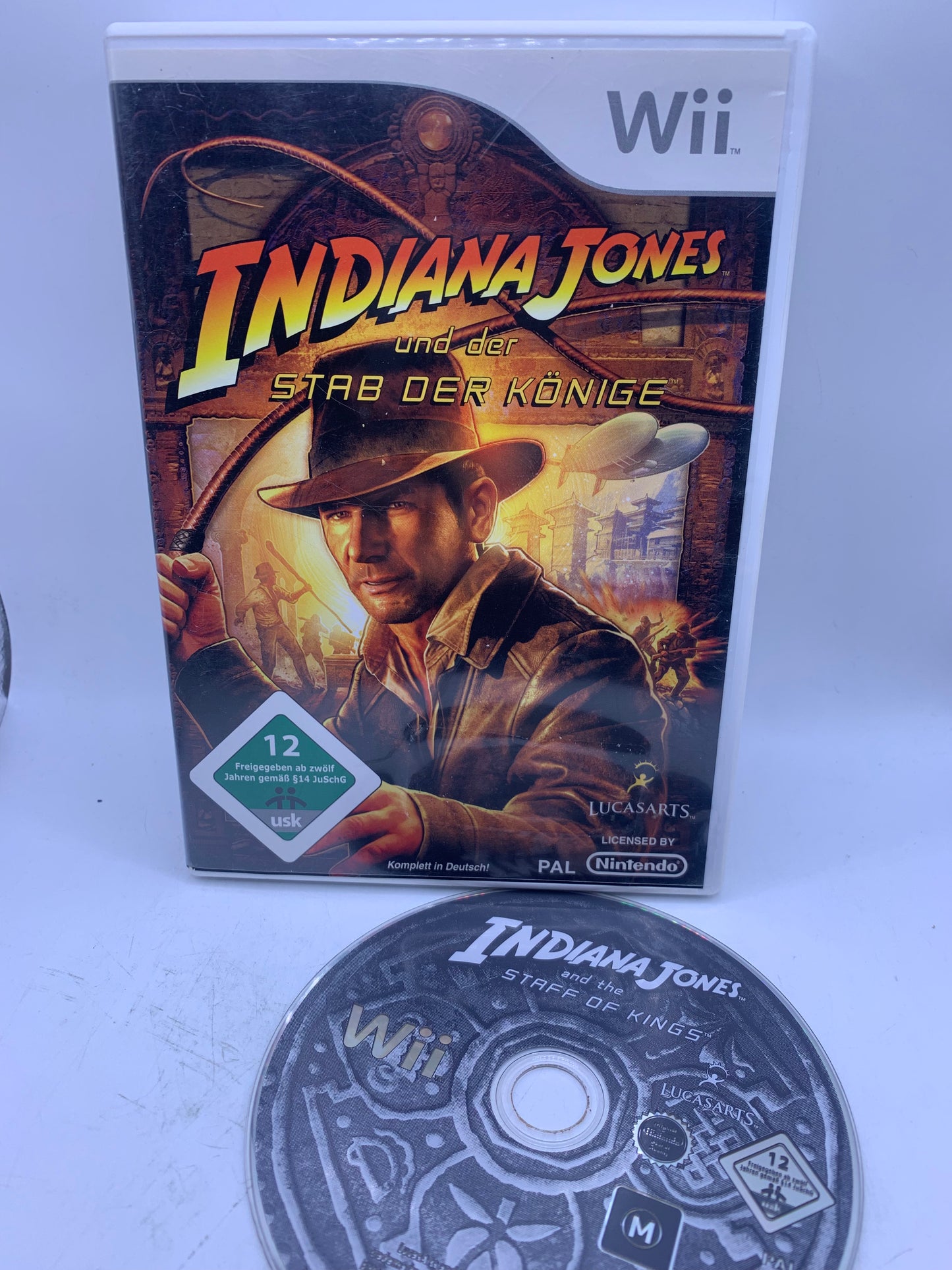 Indiana Jones und der Stab der Könige (and the Staff of Kings) (Geen handleiding) – Nintendo Wii