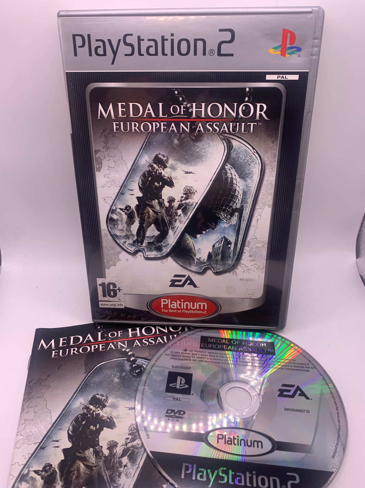 Medal of Honor: European Assault (Platinum) – PlayStation 2