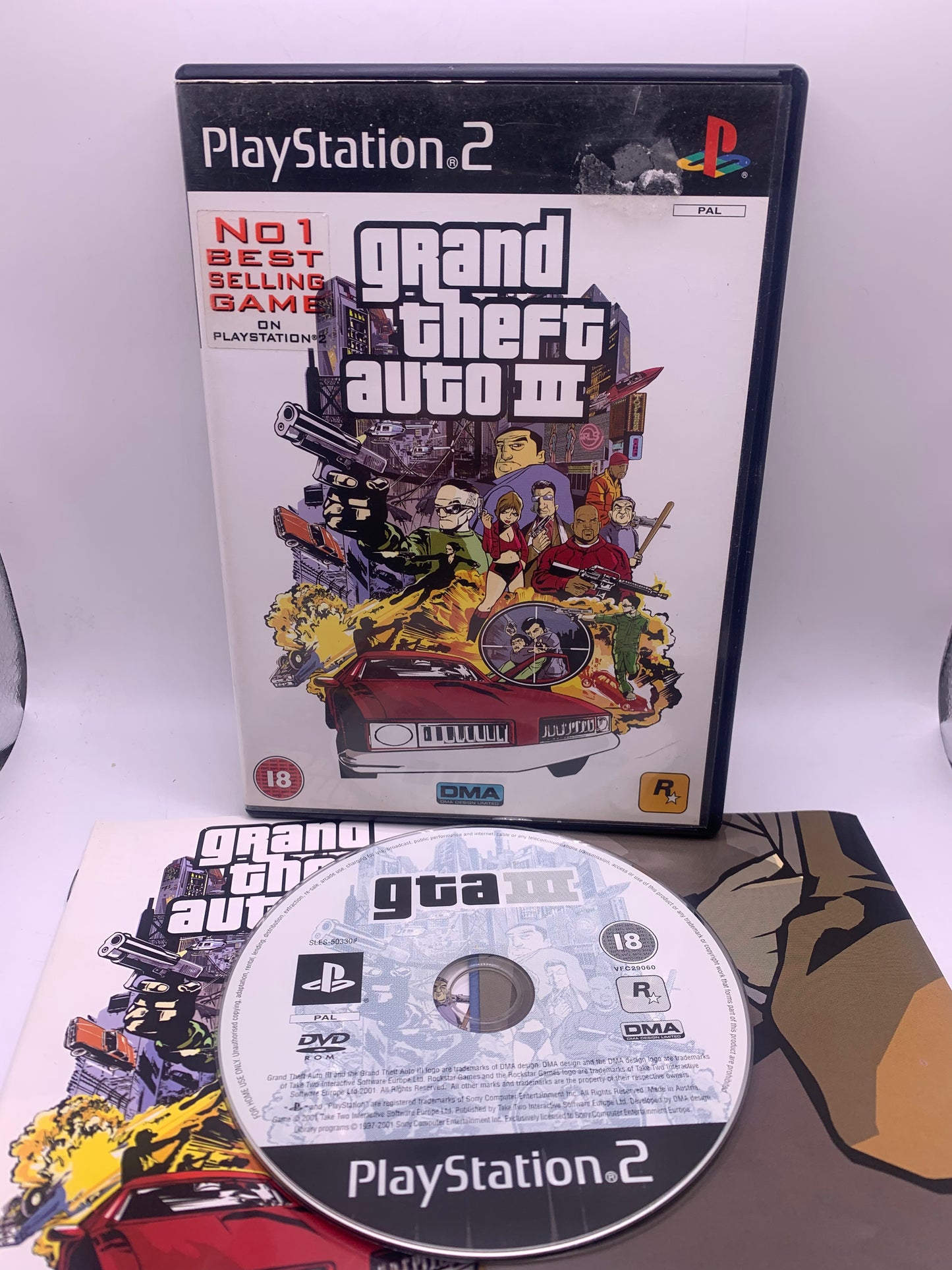 Grand Theft Auto III (Case licht gebruikt) - PlayStation 2
