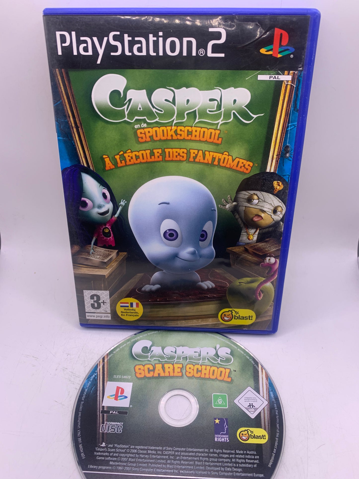 Casper en de Spookschool (Casper's Scare School) - PlayStation 2