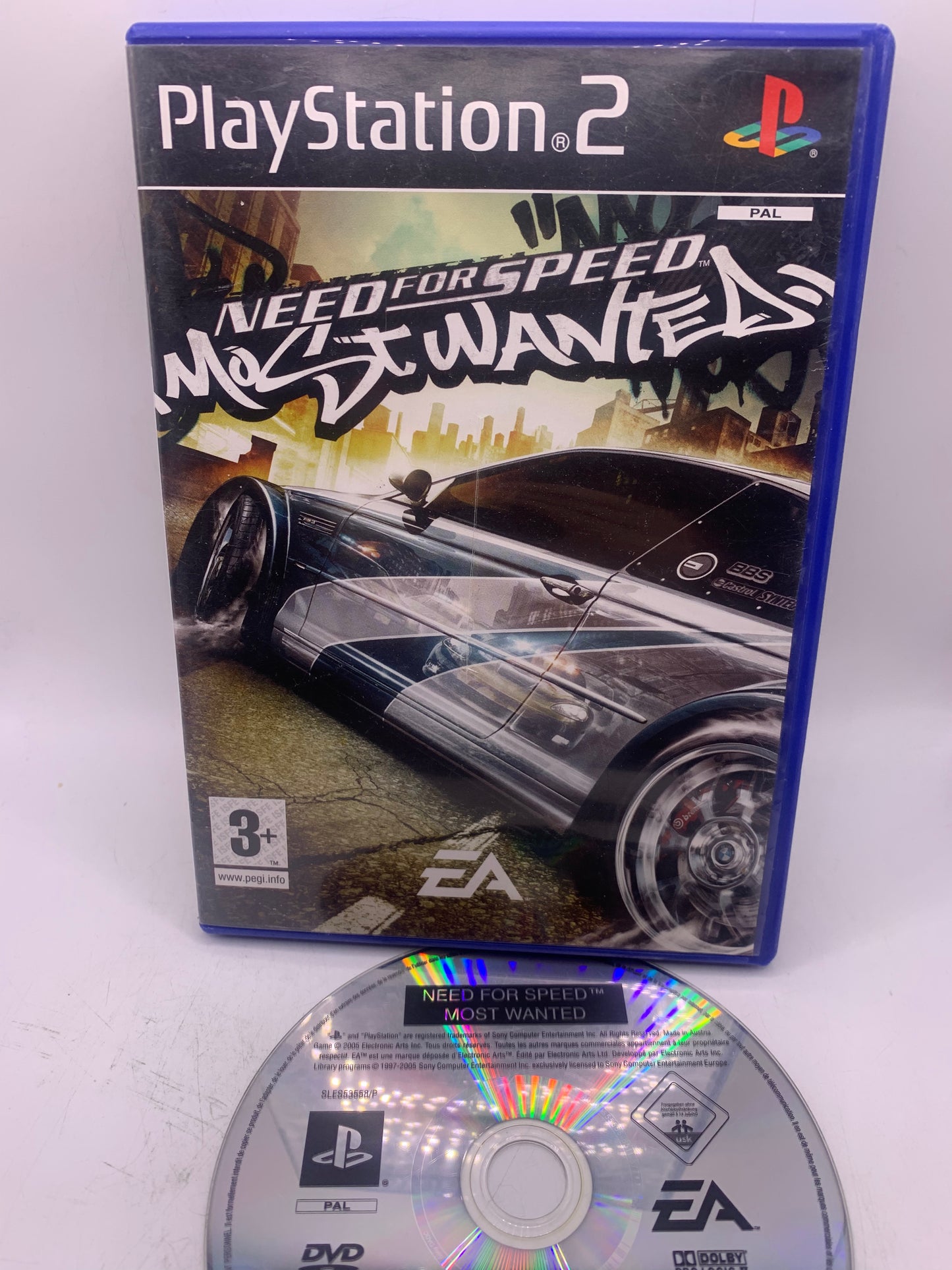Need For Speed Most Wanted (Geen handleiding, gebruikt, bekrast) - PlayStation 2