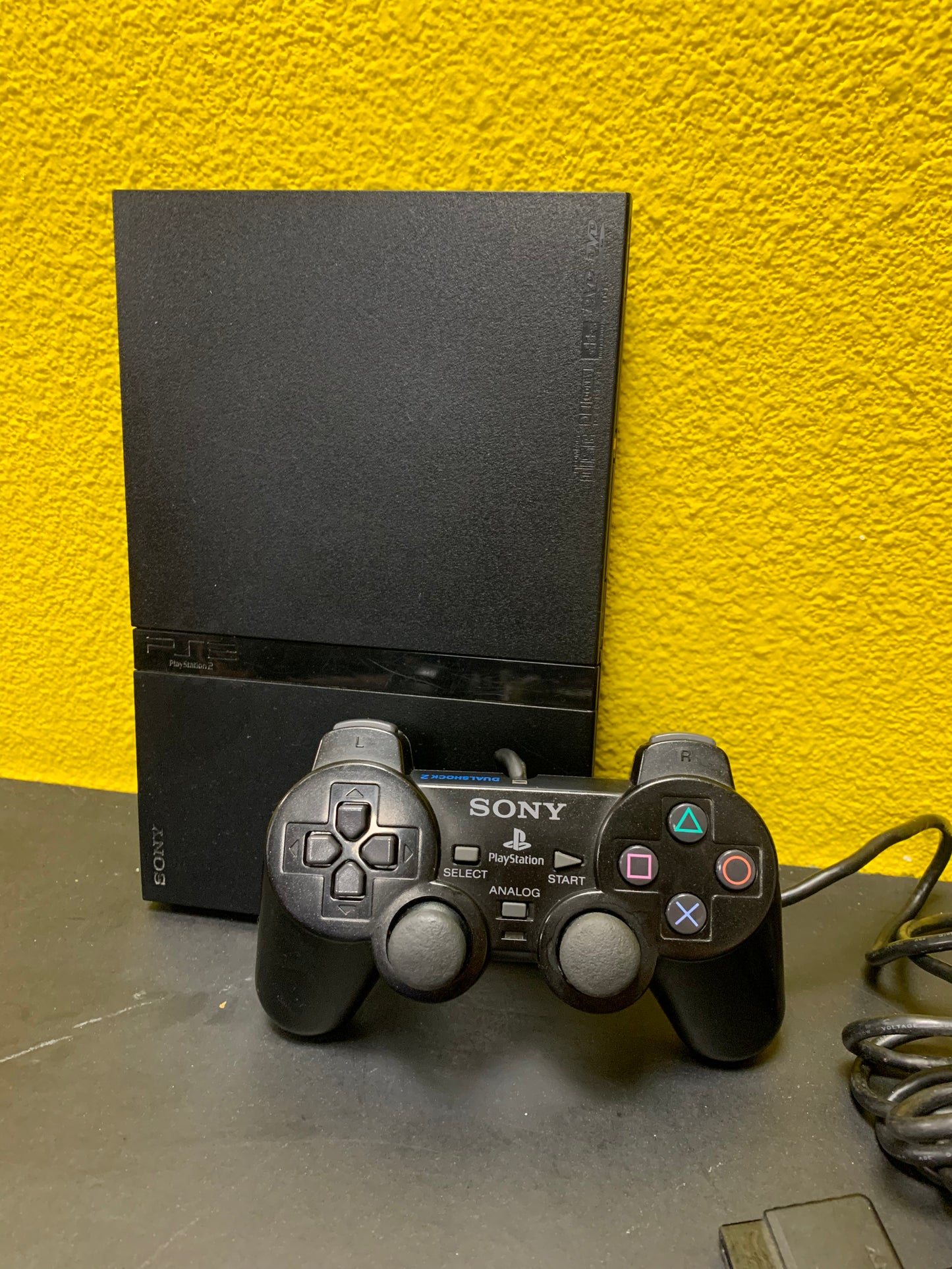 Playstation 2 Slim (Zwart)