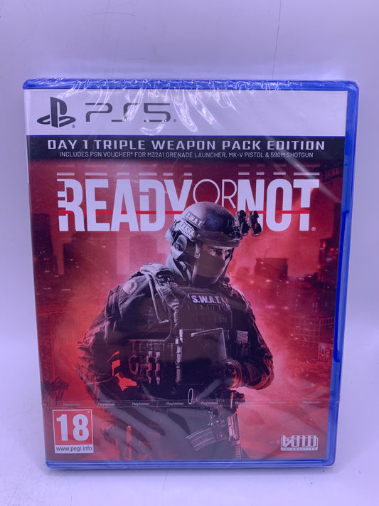 Ready or Not: Day One Edition (SEALED) - PlayStation 5
