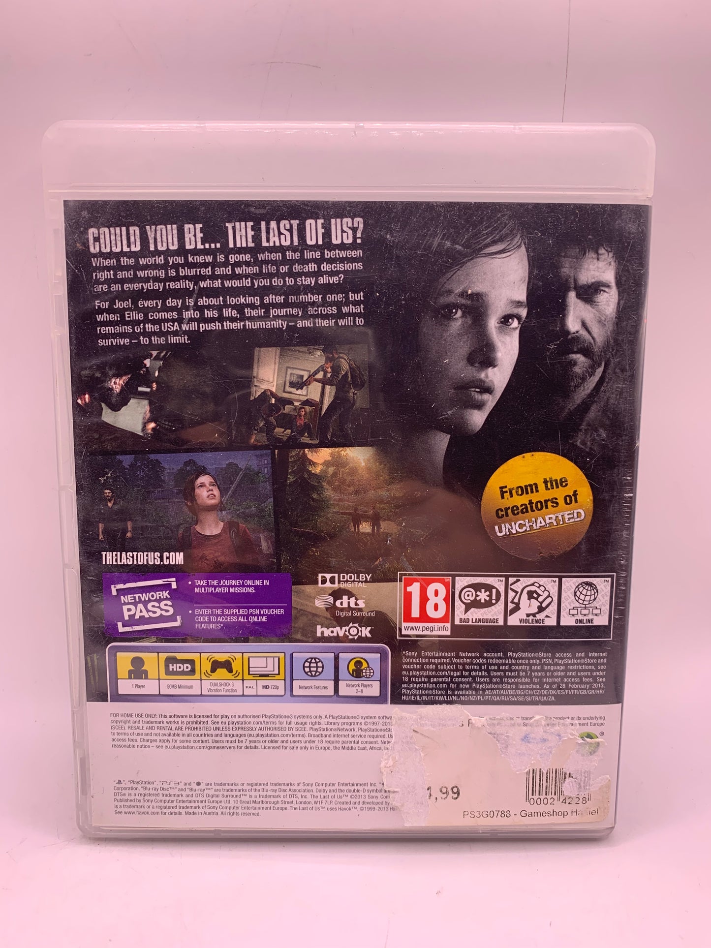 The Last of Us (Stickers case) – PlayStation 3