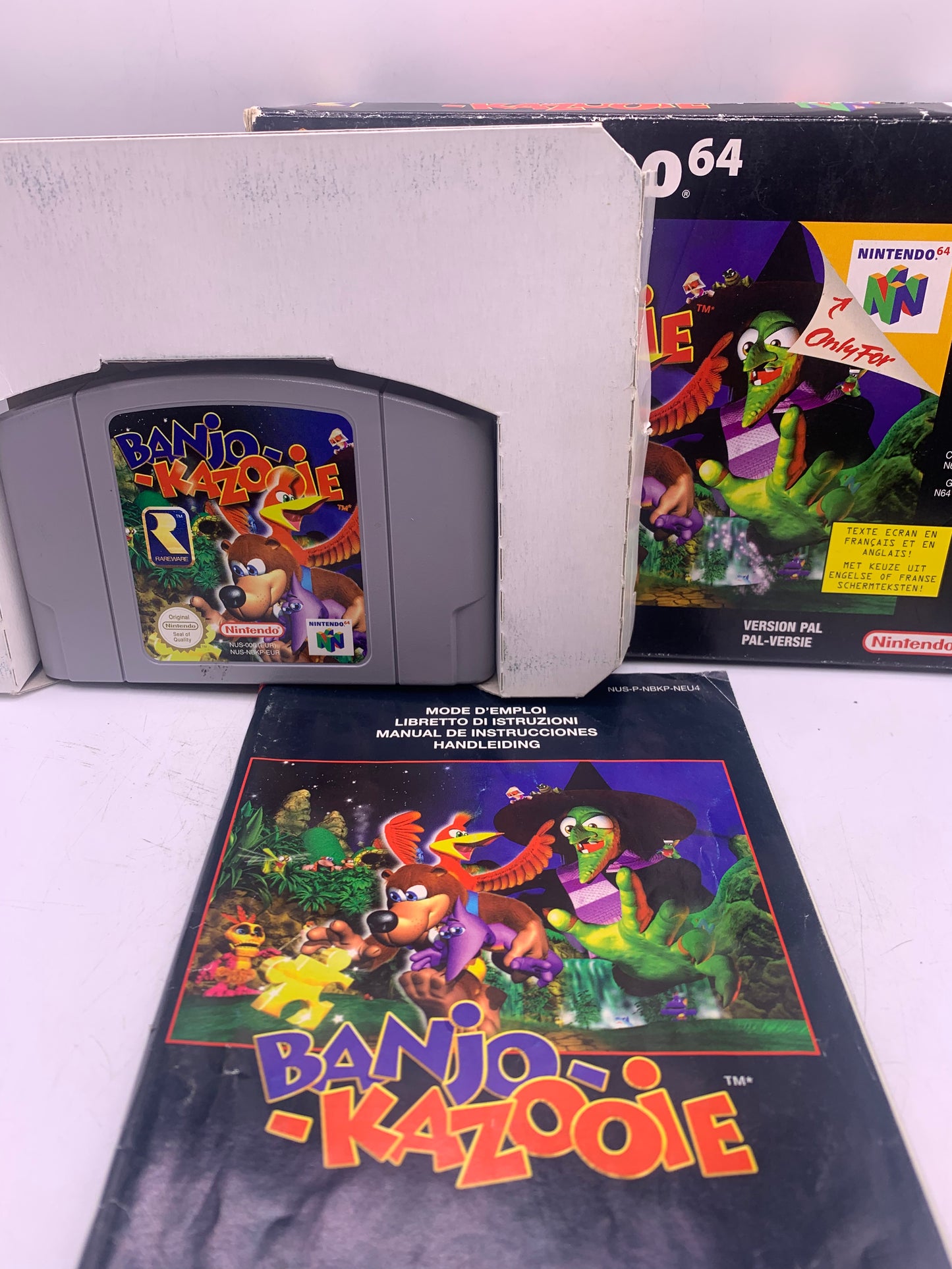 Banjo-Kazooie (CIB, heel licht gebruikt) - Nintendo 64