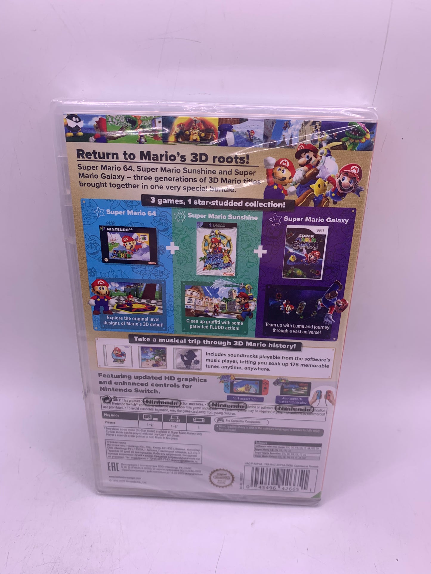 Super Mario 3D All-Stars (RU, SEALED) - Nintendo Switch