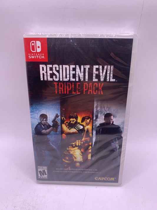 Resident Evil Triple Pack (USA, SEALED) - Nintendo Switch