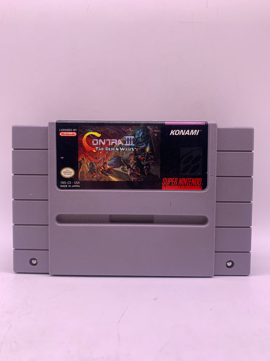 Contra III: The Alien Wars (USA) - SNES