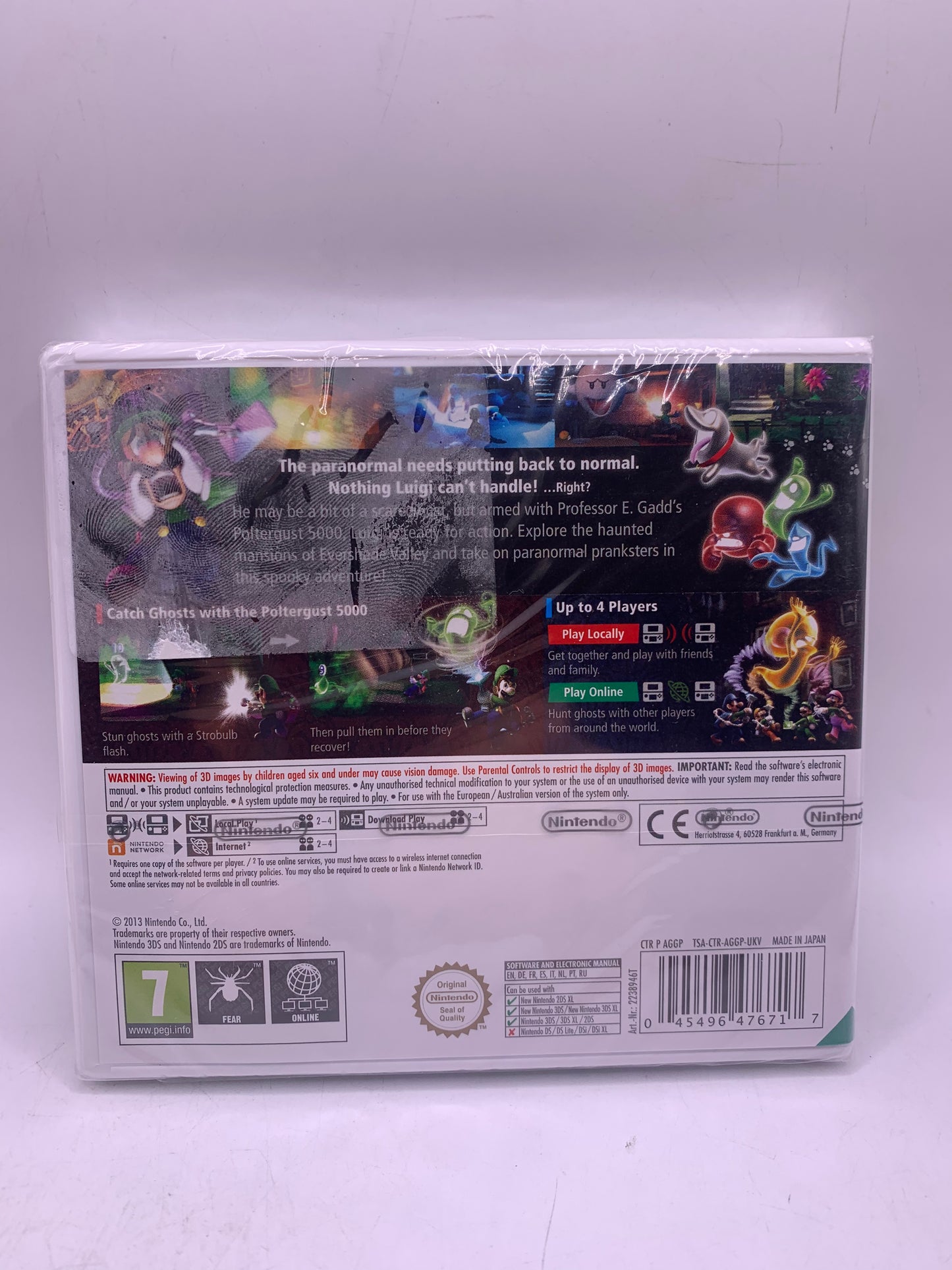 Luigi's Mansion 2 (Sealed, met sticker) - Nintendo 3DS