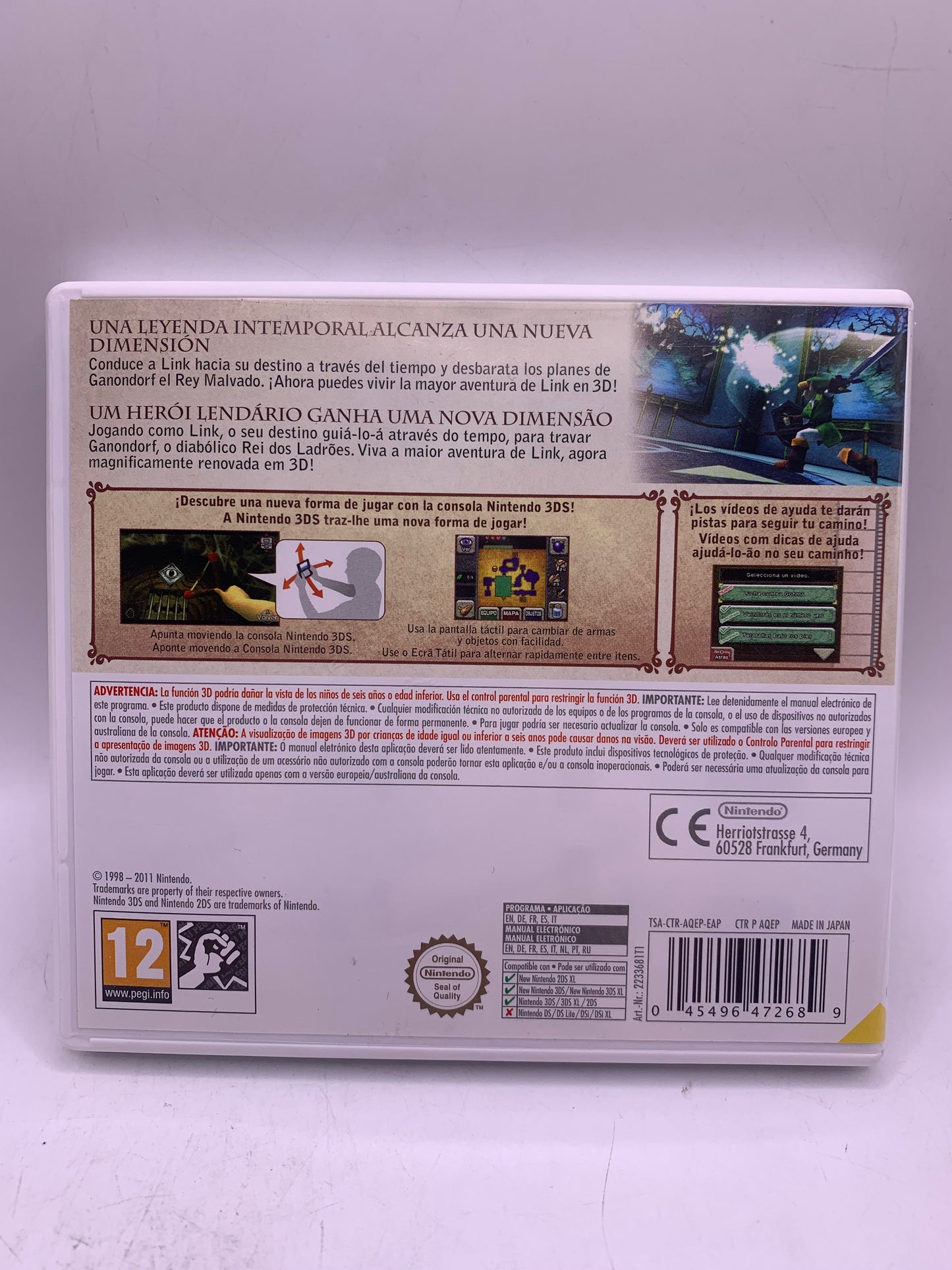 The Legend of Zelda: Ocarina of Time 3D (SPA) – Nintendo 3DS