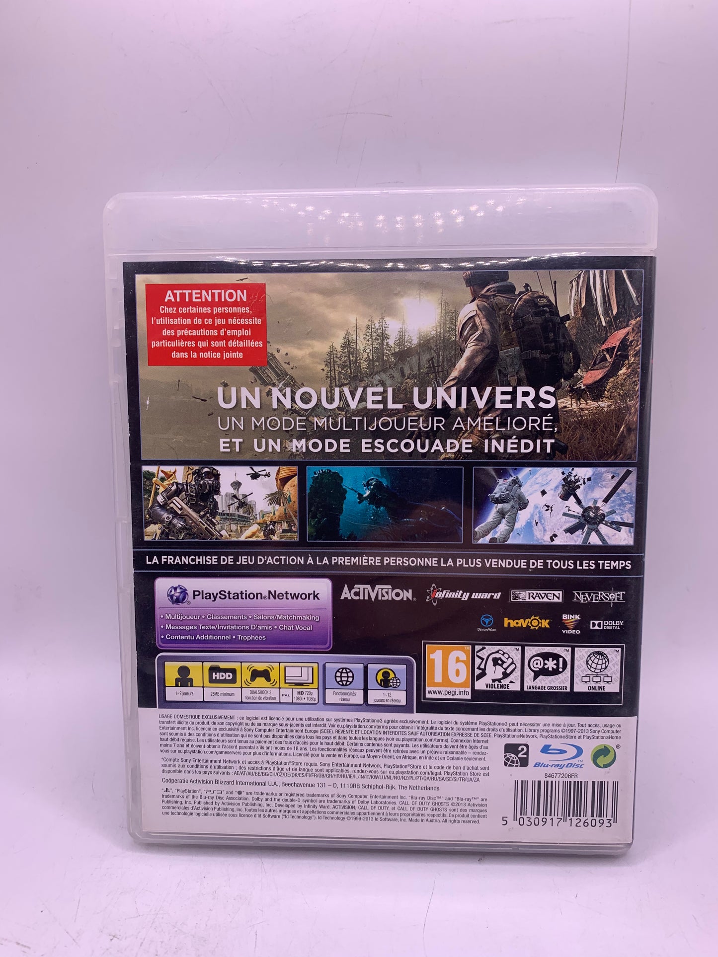 Call of Duty Ghosts (FR) - Playstation 3