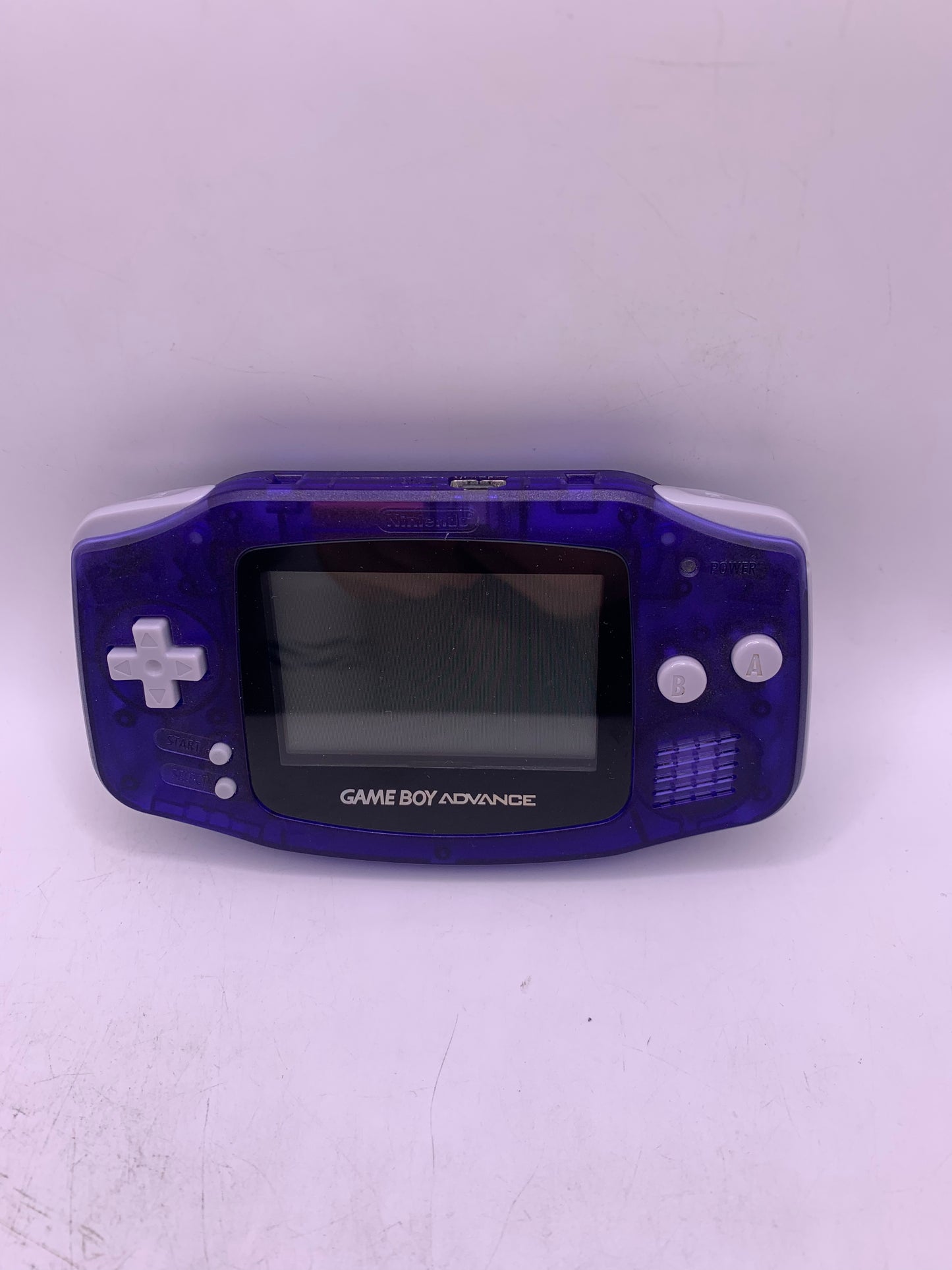 Gameboy Advance Console (Purple transparant)