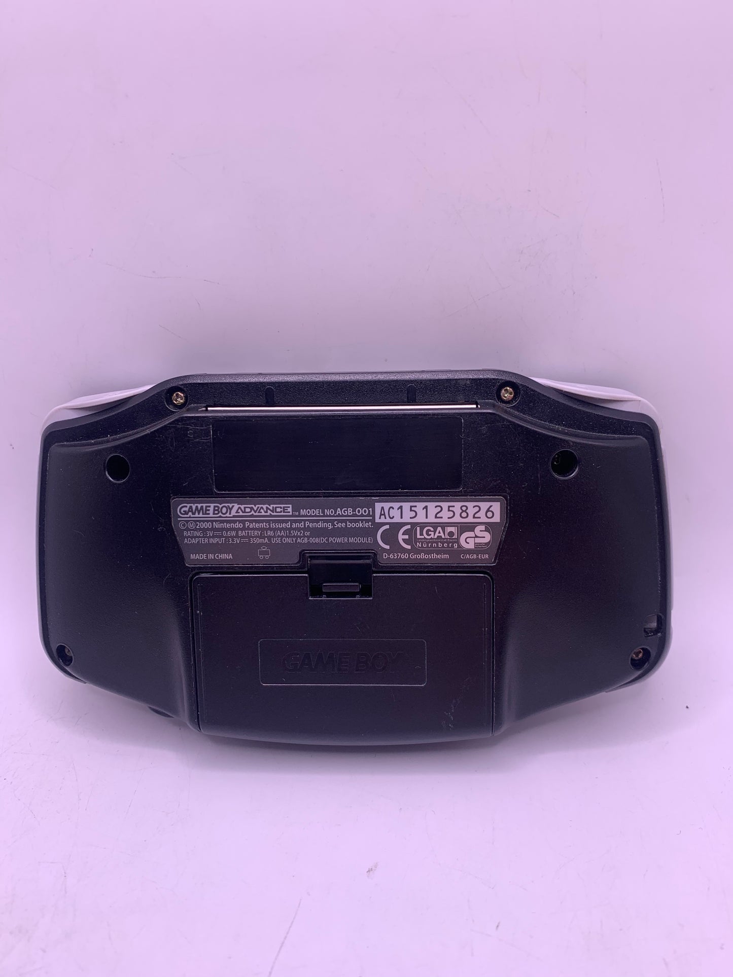 Gameboy Advance (Zwart)