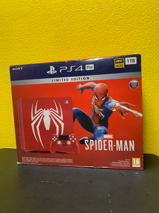 Playstation 4 Pro Console (Special Spider-man Edition ZONDER GAME)
