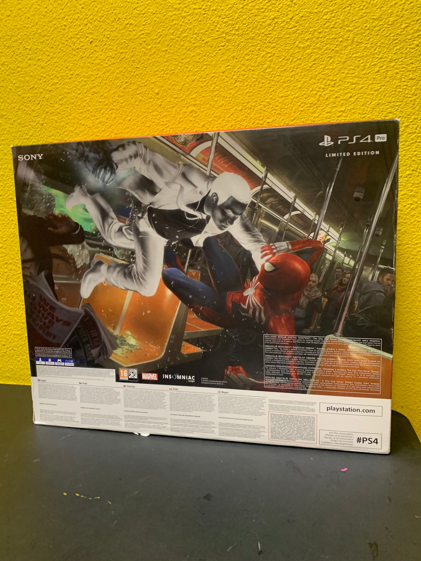 Playstation 4 Pro Console (Special Spider-man Edition ZONDER GAME)