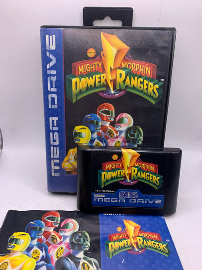 Mighty Morphin Power Rangers (Lichte beschadiging case) - Sega Mega Drive