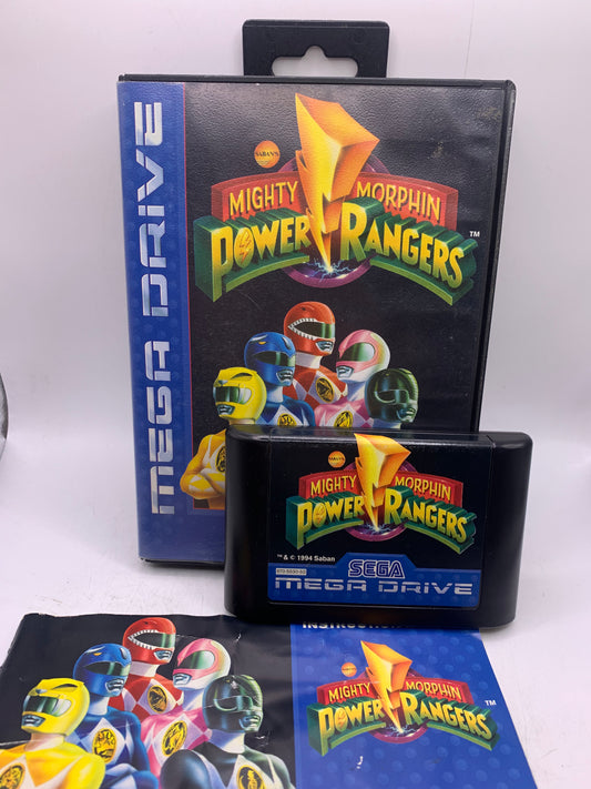 Mighty Morphin Power Rangers (Lichte beschadiging case) - Sega Mega Drive