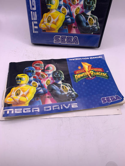 Mighty Morphin Power Rangers (Lichte beschadiging case) - Sega Mega Drive